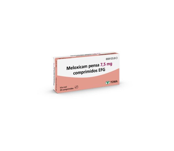 Meloxicam pensa 7,5 mg comprimidos EFG