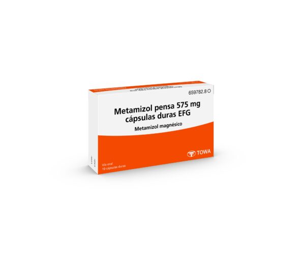 Metamizol pensa 575 mg cápsulas duras EFG