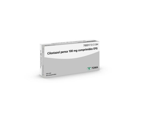 Cilostazol pensa 100 mg comprimidos EFG