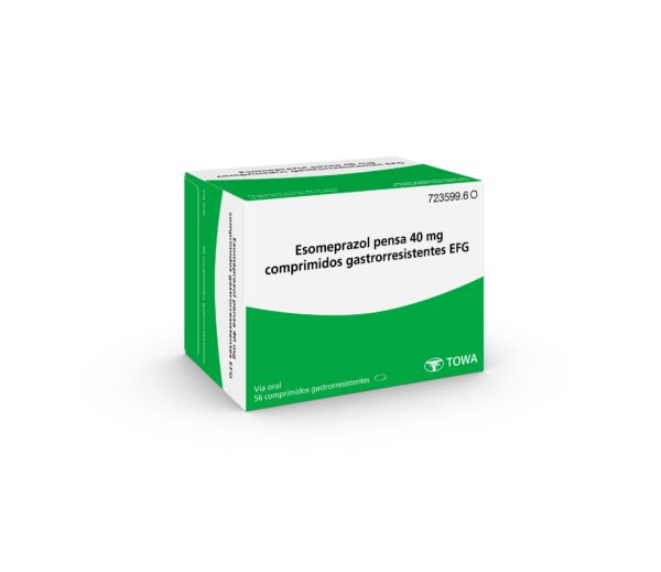 Esomeprazol pensa 40 mg comprimidos gastrorresistentes EFG 40x56