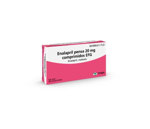 Enalapril pensa 20 mg comprimidos EFG