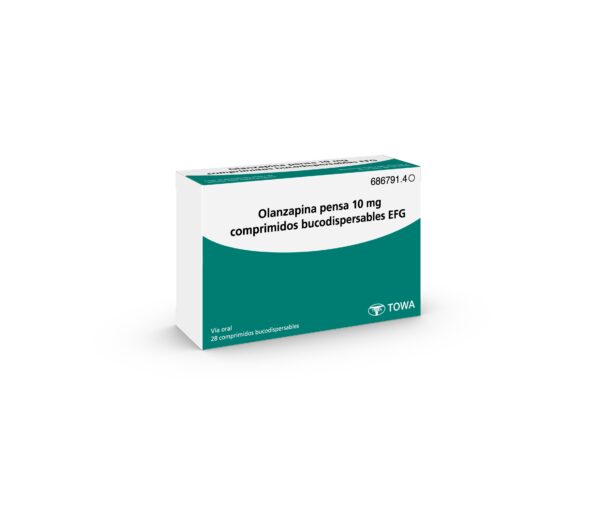 Olanzapina pensa  10 mg comprimidos bucodispersables EFG