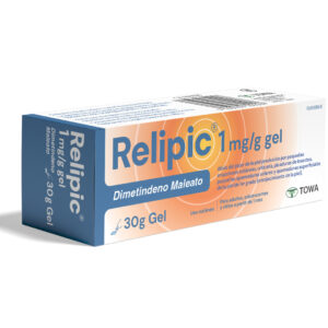 Relipic®️ 1 mg/g gel (dimetindeno maleato)